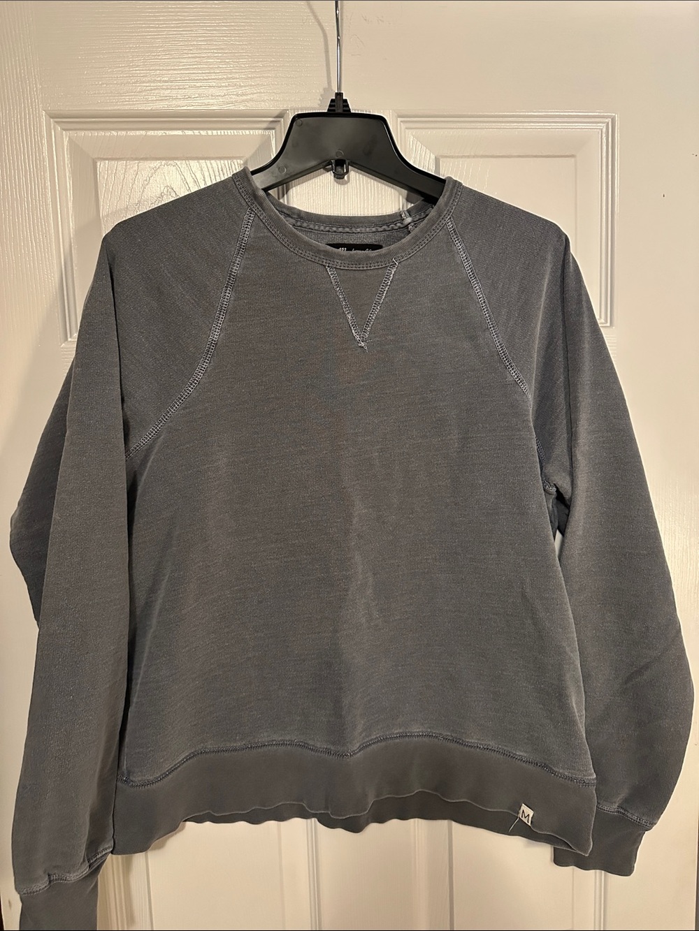 Madewell women’s Blue Crewneck Sweatshirt Medium